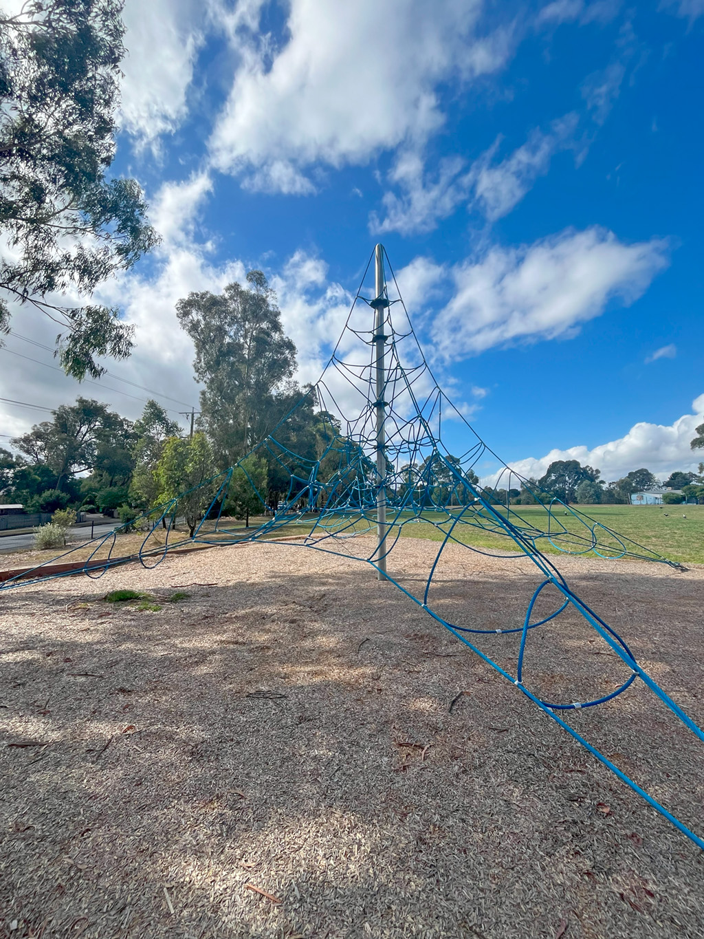 climbing outdoor play equipment